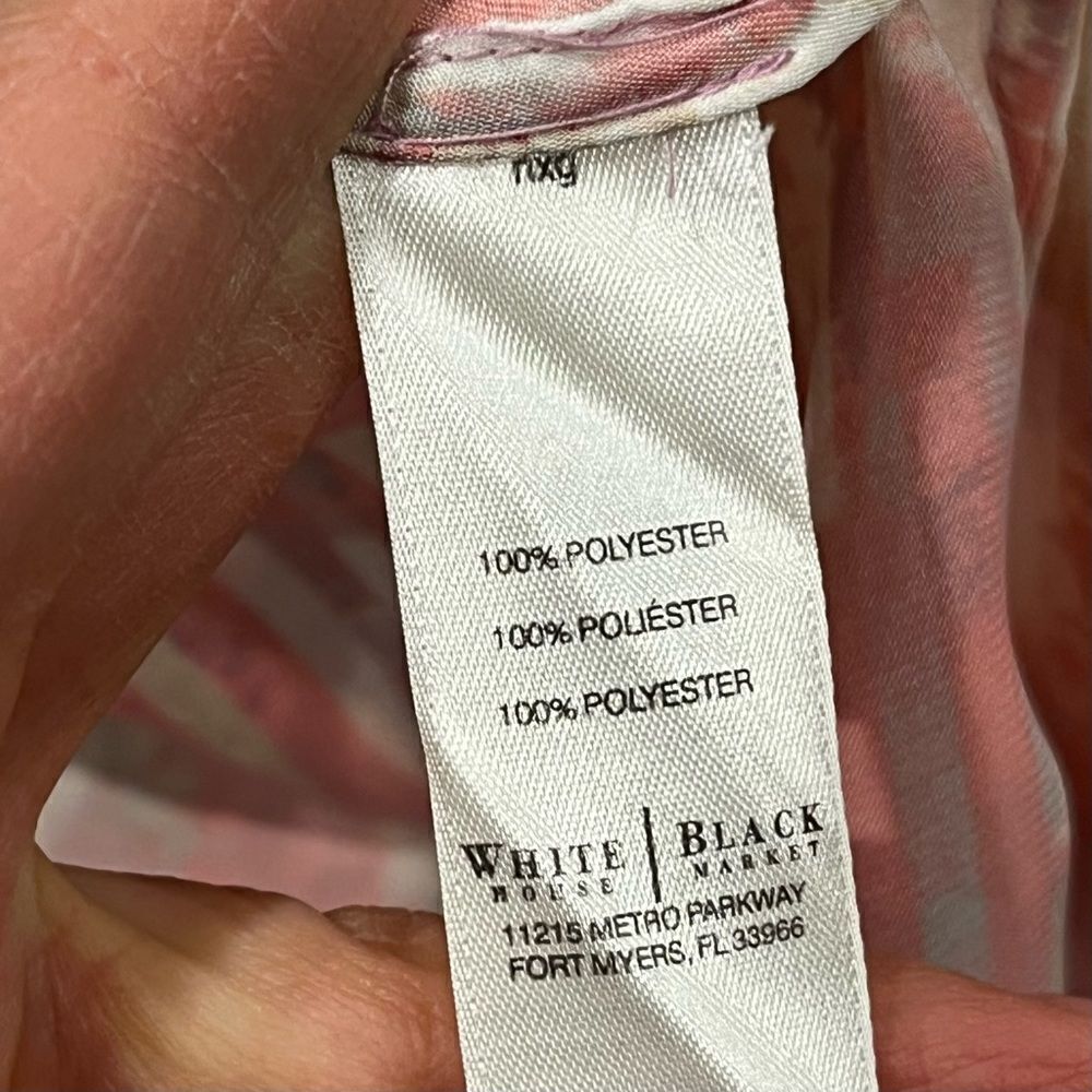 WHBM striped sleeveless top - Picture 10 of 12